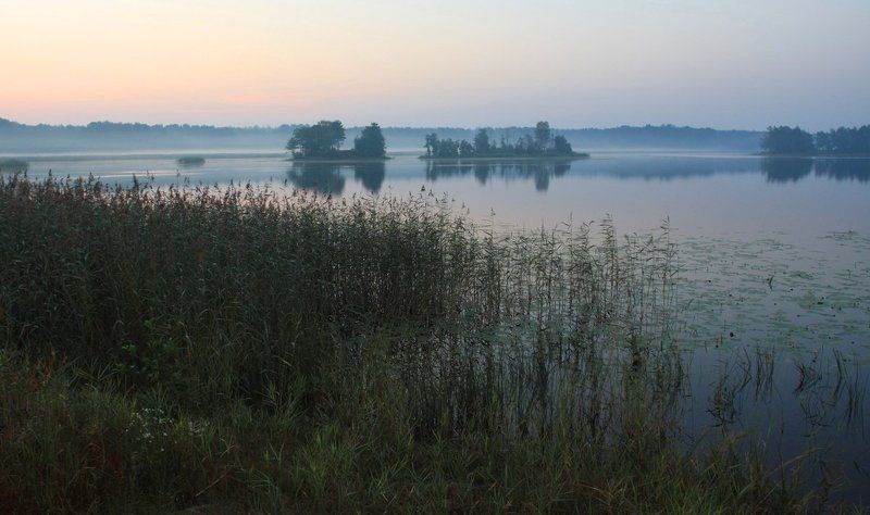 вуокса, закат, остров Утро, день, вечер ... фото превью