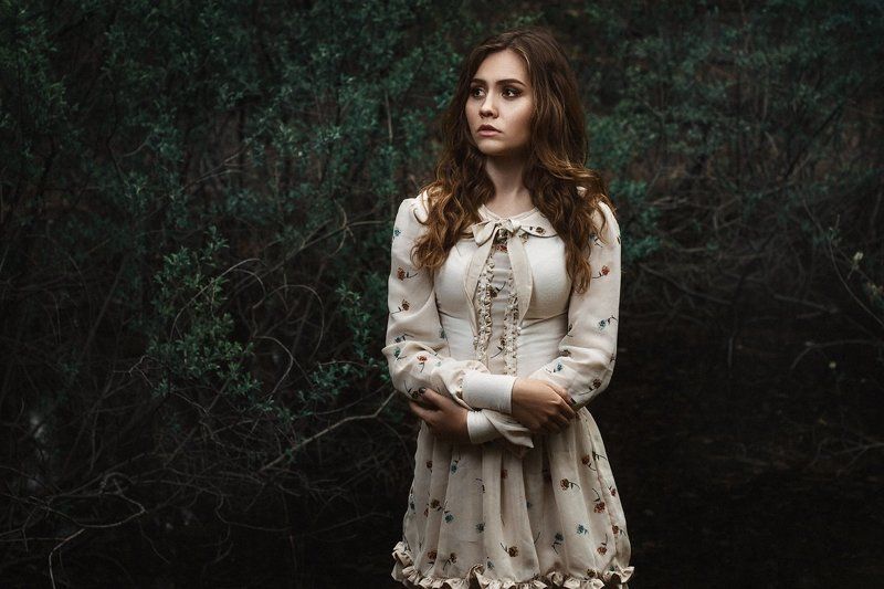 dress,forest,girl,ivankopchenov,natural light,outdoor,portrait,tree,иванкопченов,лес,портрет,портрет девушки,деревья Алёна фото превью