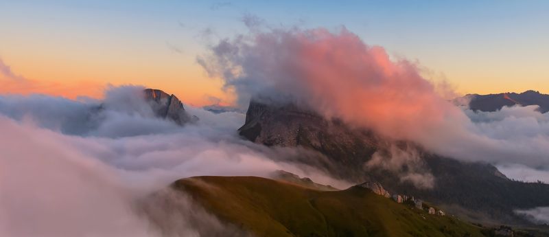 Вечер ,туман и осень! фото превью