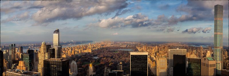 Сумерки в Центральном Парке фото превью
