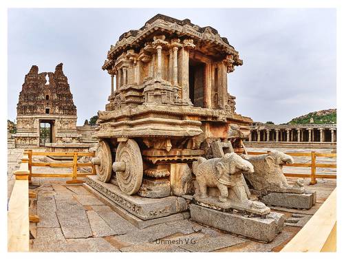 Stone Chariot - Hampi  - Hampiness Series 2023