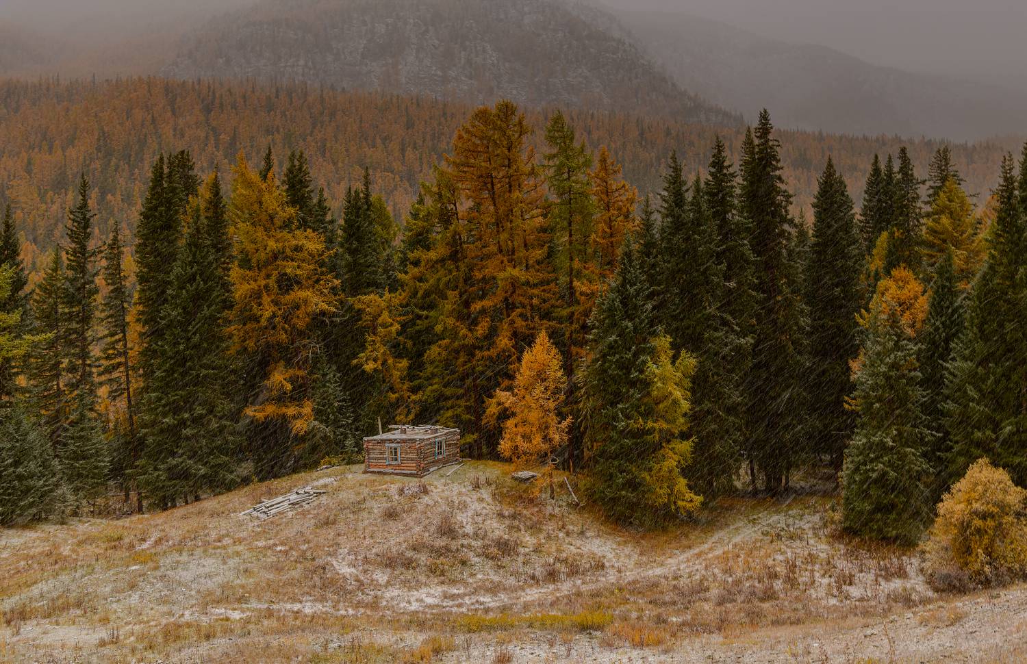 алтай, осень, горы, Юрий Матвеев