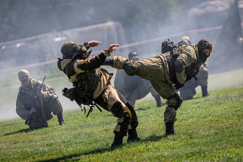 День ВДВ. Показательные выступления фото превью