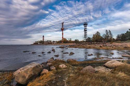 Вечер у Шепелевского маяка