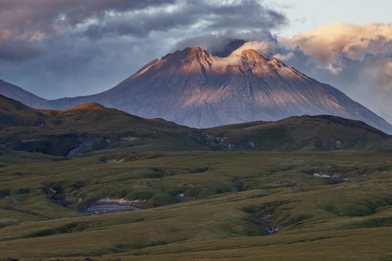 камчатка, вулкан, безымянный, вулкан безымянны, долина великанов Вулкан Безымянный фото превью