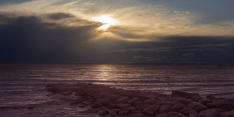 Закат фото превью