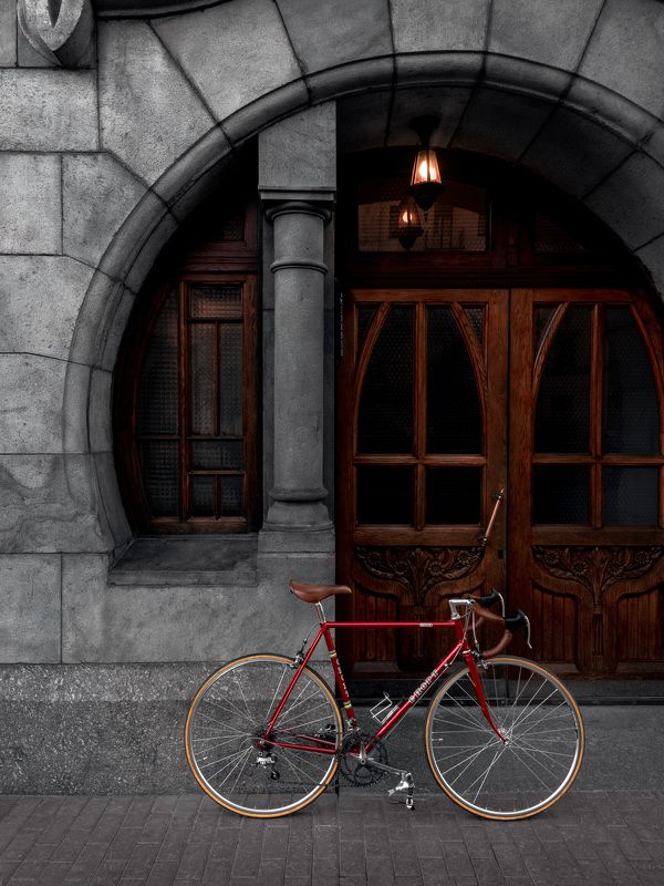 модерн, санкт-петербург, архитектура, велосипед  фото превью