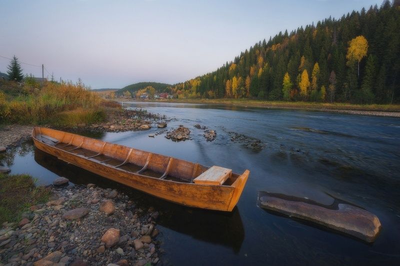 Осенний вечер на Усьве фото превью
