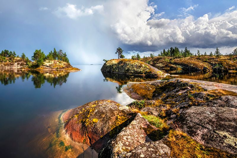 Белый дождь фото превью