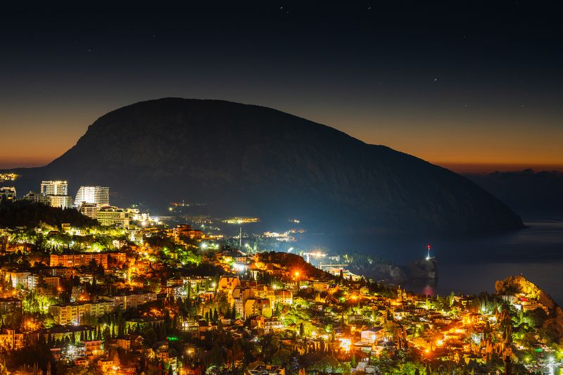 Предрассветный Гурзуф фото превью