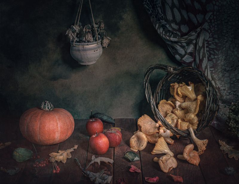 Осенний натюрморт фото превью