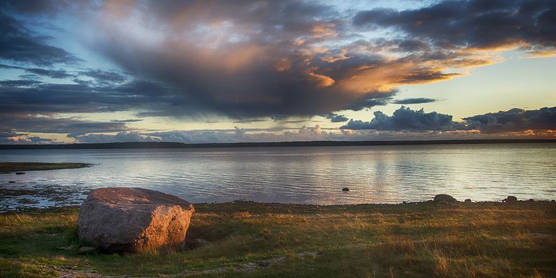 Закат фото превью