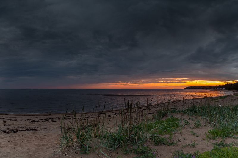 Ночь на Белом море. фото превью