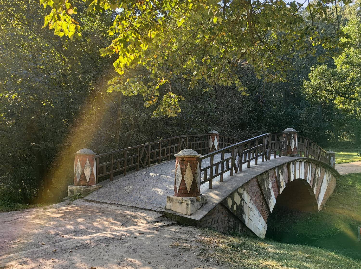 мостик,царицыно,солнечны луч, Козлова Галина