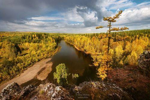 Золотая осень на Лозьве