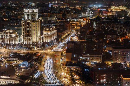 Ночная Москва