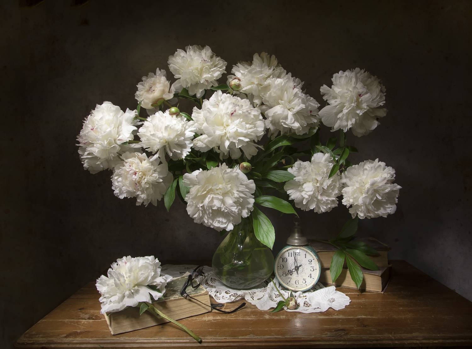 натюрморт, пионы, Tatyana Fedenkova