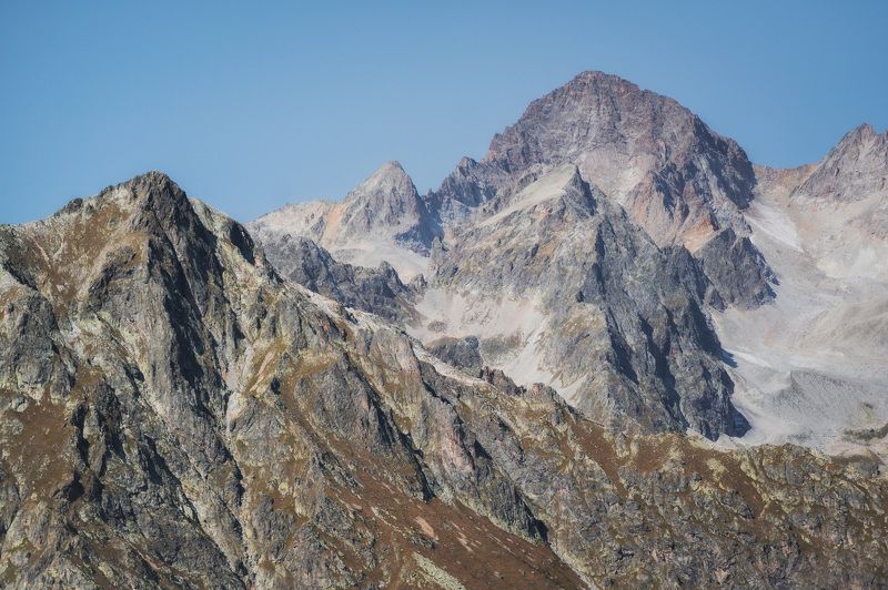 dombay, caucasus, rock, landscape, peak, nature, mountains, Фрагмент. фото превью