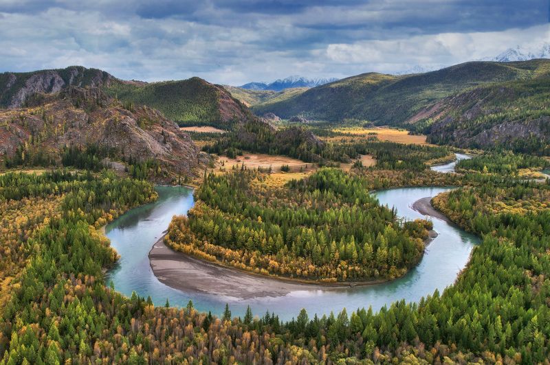 Алтай, Чуя, Республика Алтай Чуйские меандры фото превью