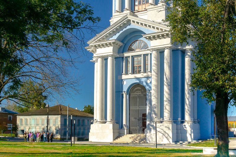 тула, венев, тульская область, веневская колокольня Венёв. Начало осени. фото превью