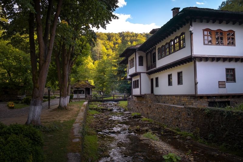 българия - bulgaria,етъра габрово - etar gabrovo,travel,old,building,house,tree,forest, Етъра Габрово - Etar Gabrovo фото превью