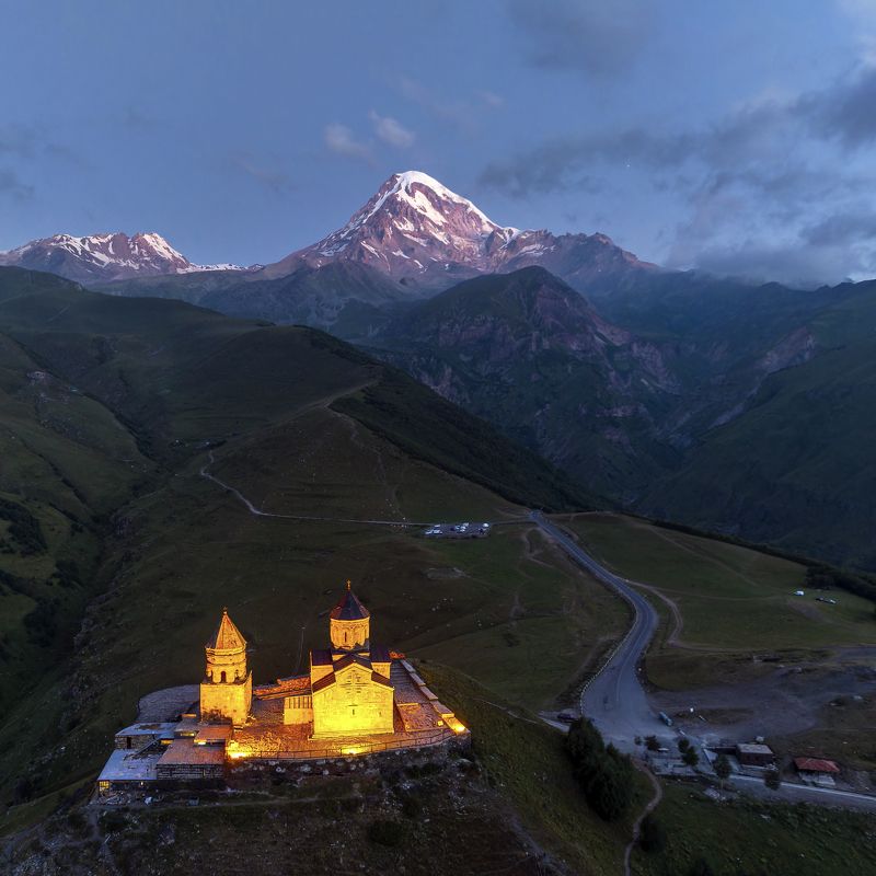 Казбек на рассвете фото превью