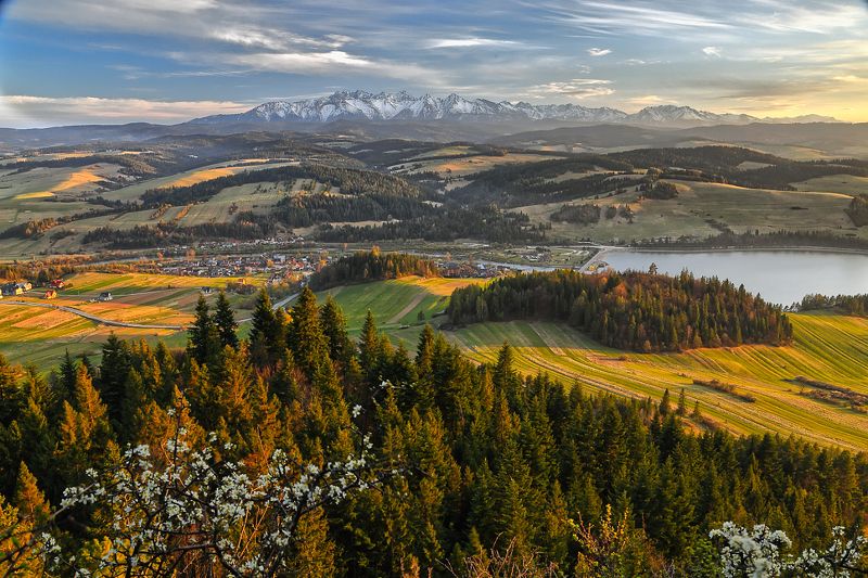 Panorama of the Tatra Mountains фото превью
