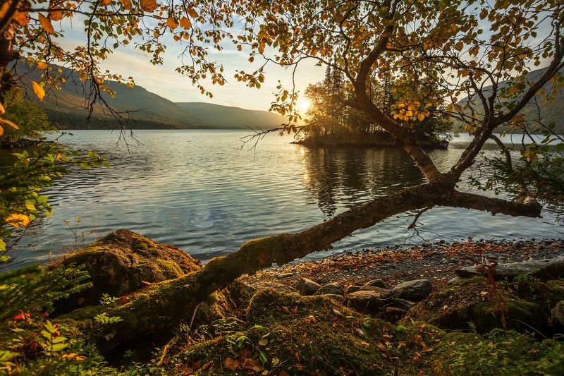 Рассвет на Сейдозере. фото превью