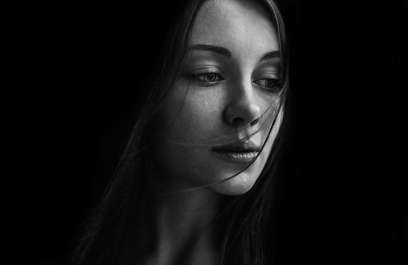 #девушка #взгляд #мысли #тлен * фото превью