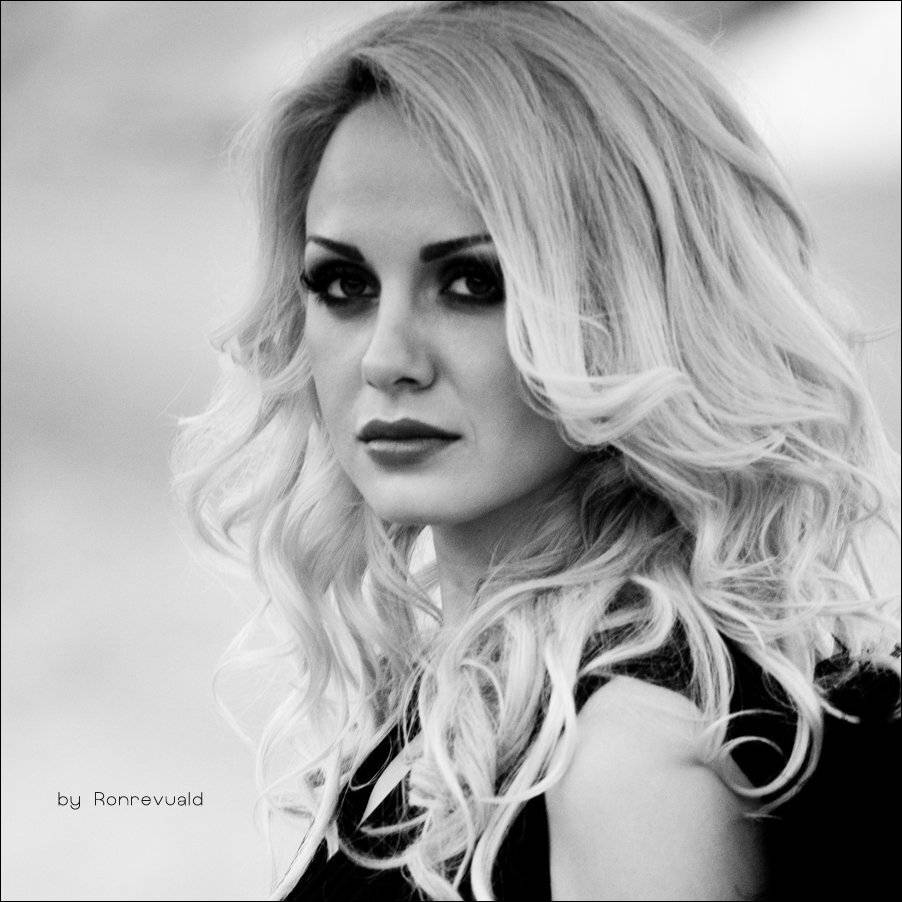 Bw, Girl, Portrait, Взгляд, Волосы, Девушка, Портрет, Чб, Черно-белое, Ronrevuald