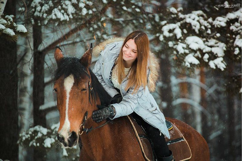 Снежный день фото превью