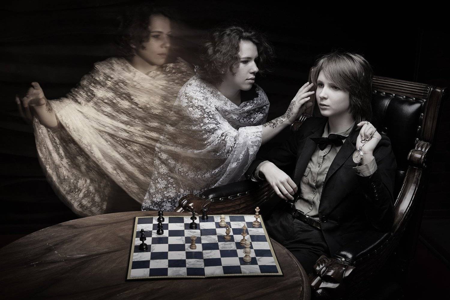 призрак шахматы, Шипов Олег