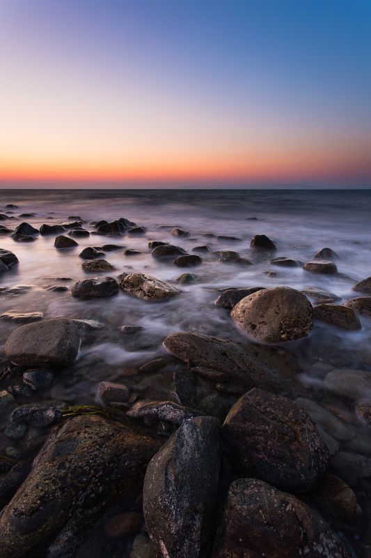 зкакат, солнце, камни, выдержка, цвет, свет, море, океан Harmony фото превью