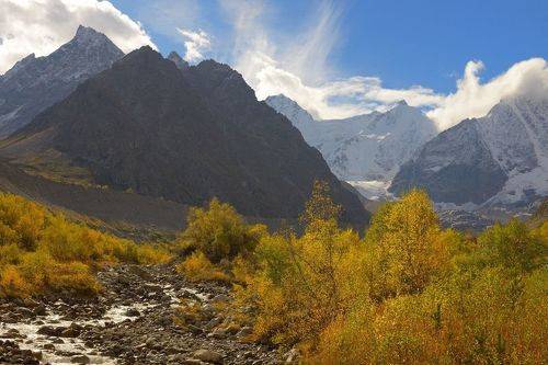 Осеннее утро,Шаурту