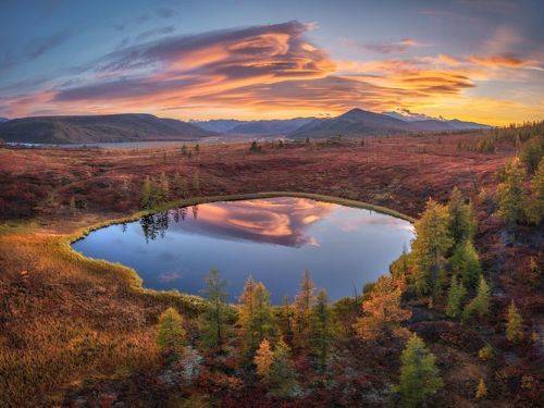 Цвета осенней Якутии.