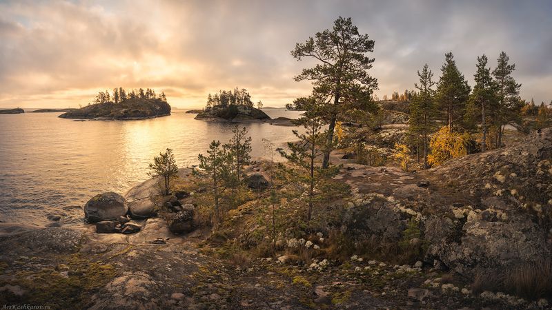 Карелия, Ладожские шхеры, Ладога, природа Карелии, остров Кит, фототуы на шхеры \