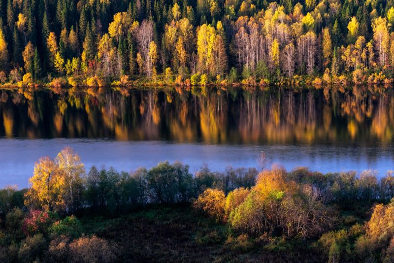 Осень на Вишере фото превью