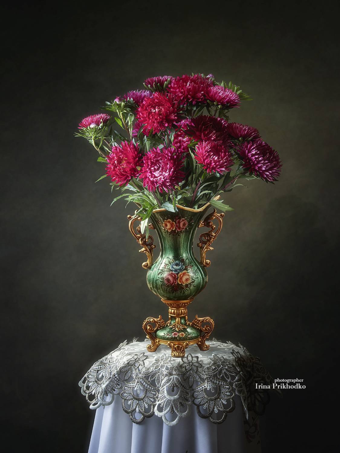 натюрморт, цветы. букеты, астры, Приходько Ирина