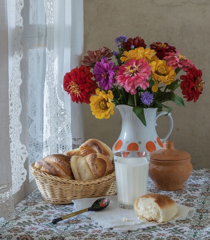 Вкусный завтрак. фото превью