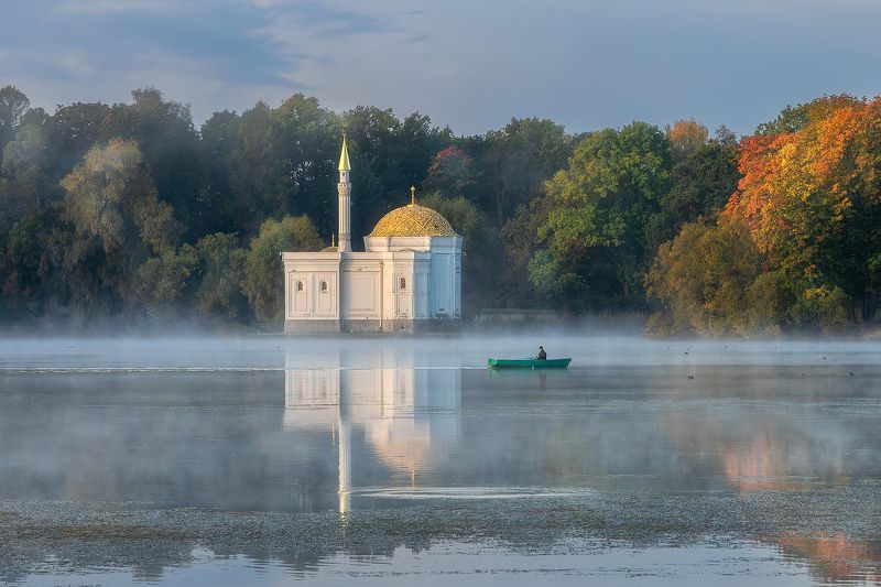 Наедине с холодным утром октября. фото превью