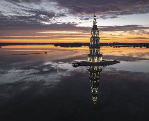 Рассвет в Калязине