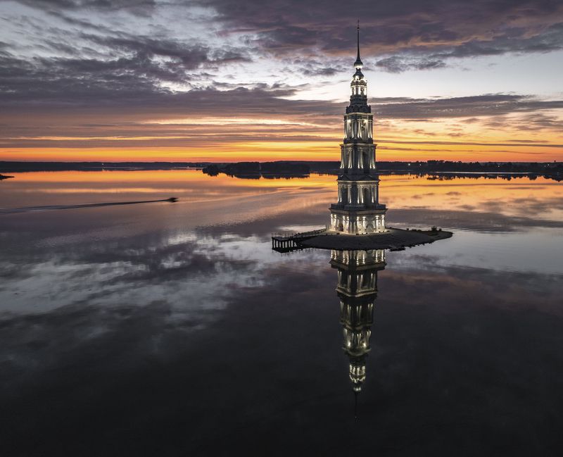 Калязин Рассвет в Калязине фото превью