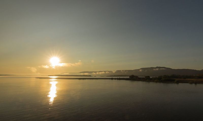 Золотой рассвет фото превью