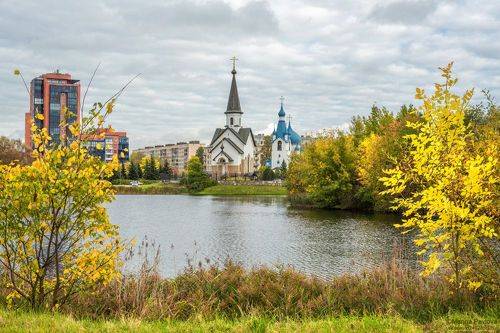 Золотая осень в Пулковском парке