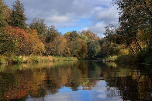Тихо уплываю в осень...