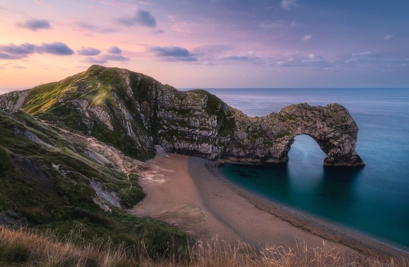 англия, великобритания, дорсет, дердл-дор, утро, восход, закат, вечер, побережье, берег, осень, aрка, uk, england, dorset, durdle door, evening, morning, shore, beach, arch, cliff Побережье Дорсета / Dorset фото превью