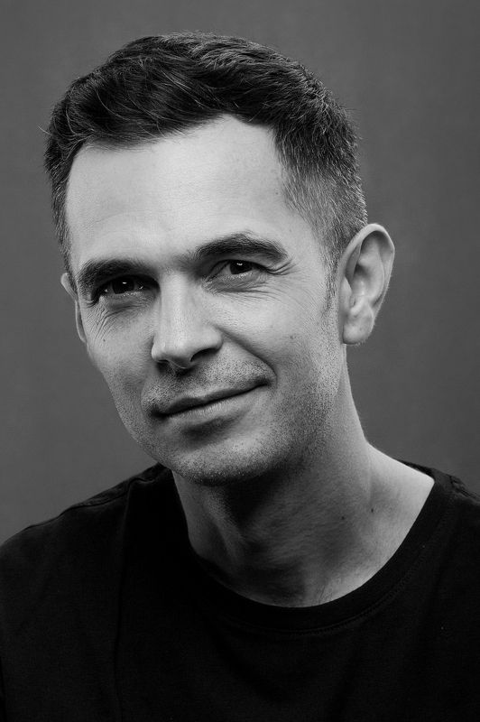 мужчина, портрет, ч/б *** фото превью