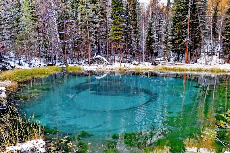 Гейзерное озеро фото превью