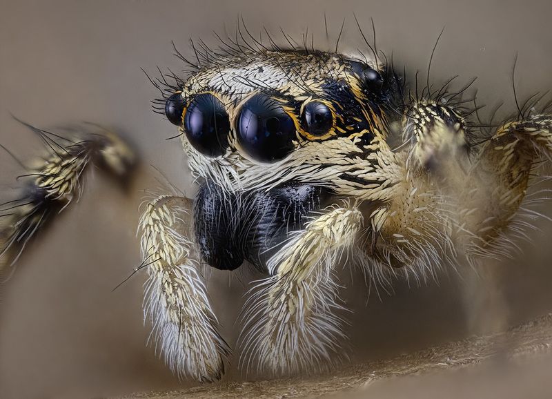 salticus scenicus Salticus scenicus фото превью