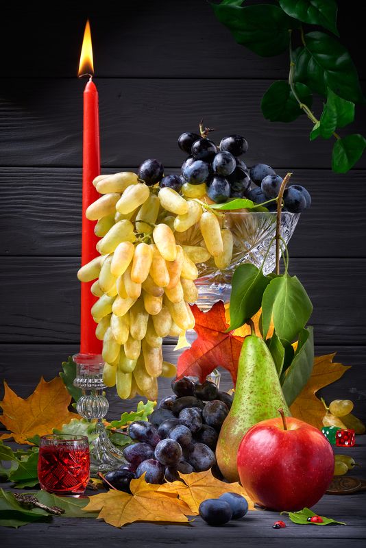 А за оконцем осень... фото превью